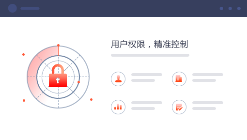 企业财务分析解决方案 用户权限，精准控制